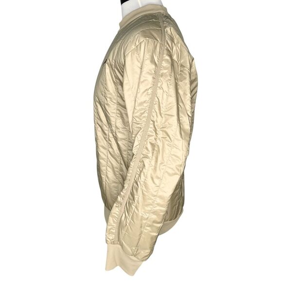 Nike Therma-FIT Tech Pack Winterized Pullover Crew sz M * Neutral Khaki Beige - Picture 3 of 7